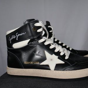 Golden Goose-Ballstar leather sneakers